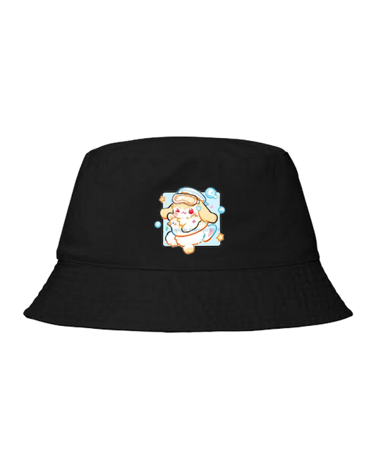 bunny Bucket hat Fishman hat cap Black 33