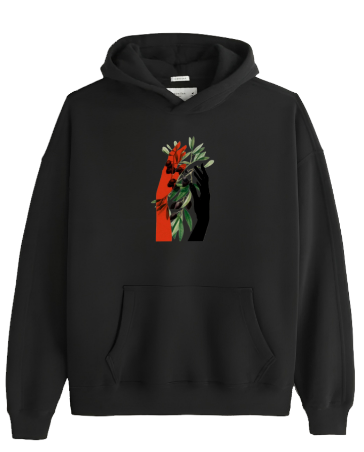 Jordan Oversize Hoodie Black 33