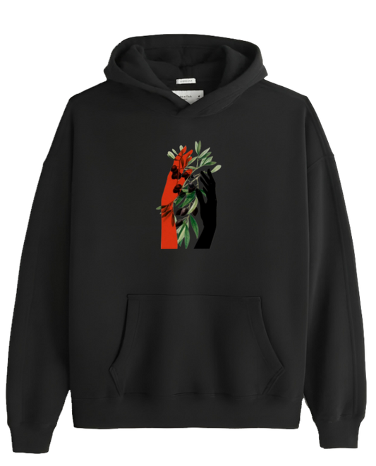 Jordan Oversize Hoodie Black 33