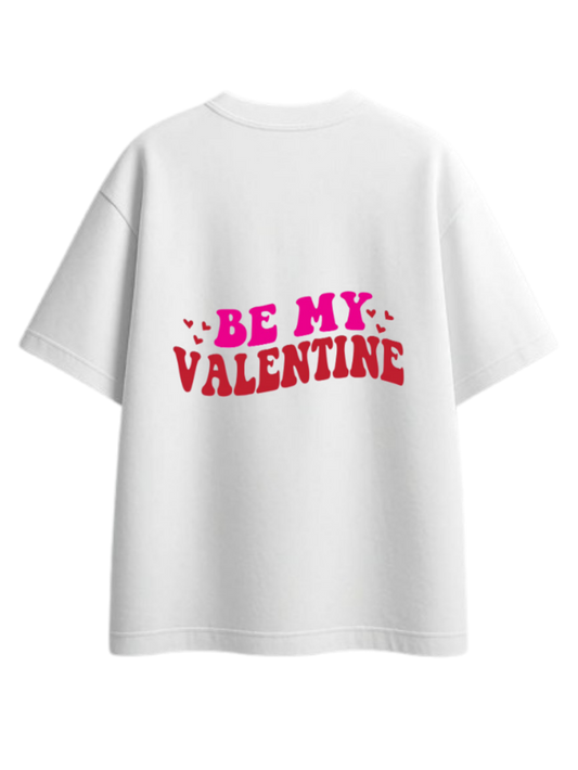 VaIentine coupIe t- shirt White Back 33