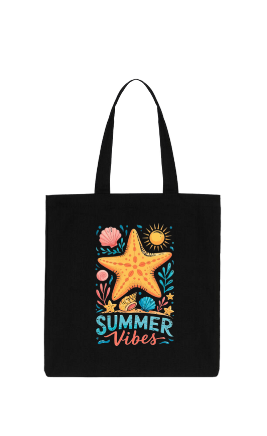 Summer Vibes tote bag Black 33