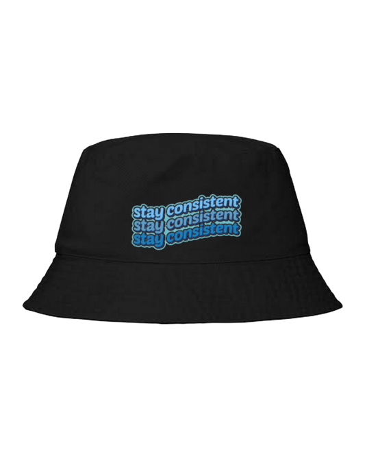 workout gym pilates Bucket hat Fishman hat cap Black 34