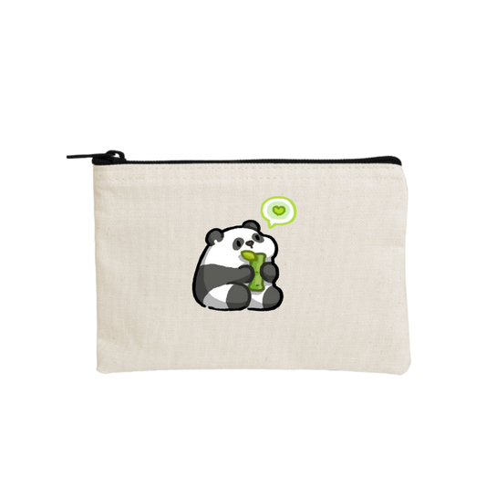 PANDA wallet pencil case Beige 34