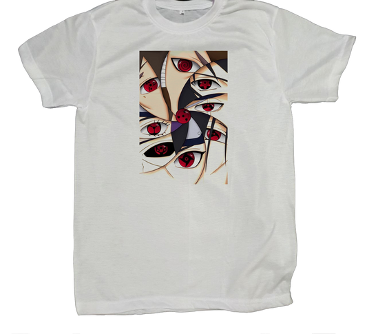Naruto Shippuden t- shirt fat White 34