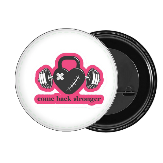 badge pin for bag workout gym pilates 32