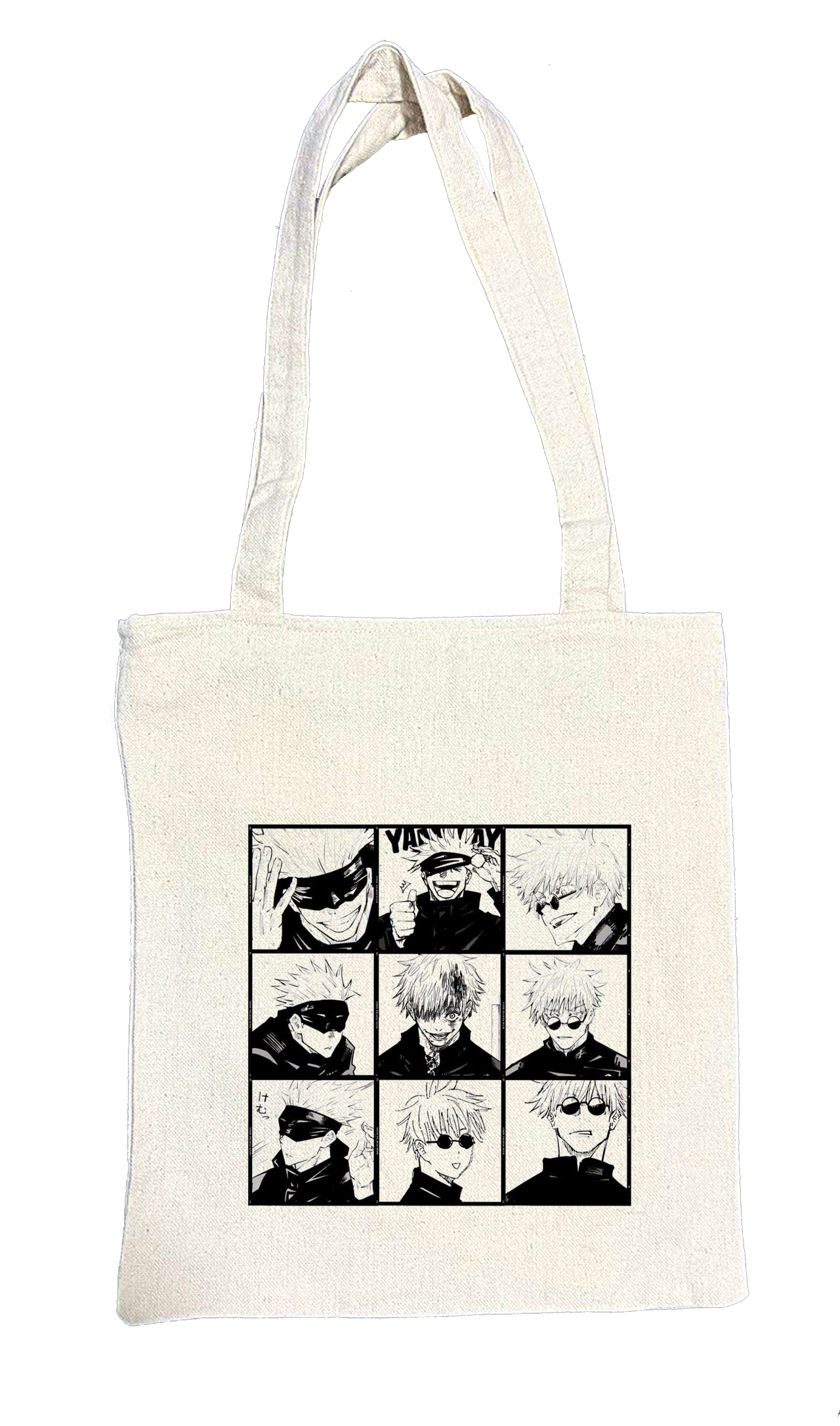 jujutsu kaisen GOJO  tote bag biege 34