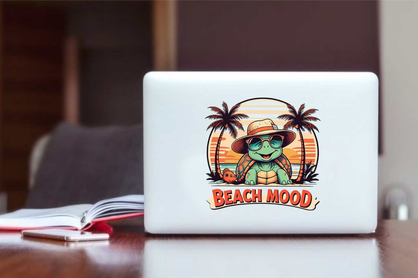 Summer Vibes Laptop Sticker 34