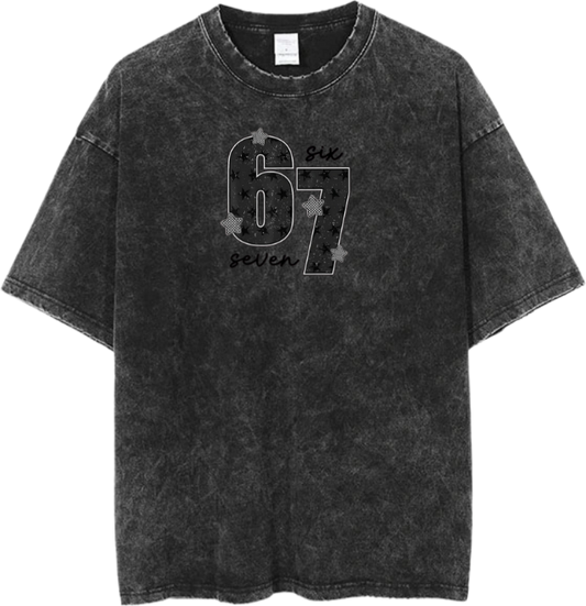 67 designs One Size t- shirt Washed 34