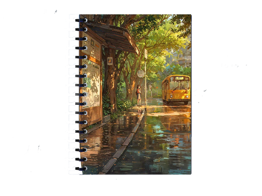 Anime Aesthetic Wallpaper Notebook A5