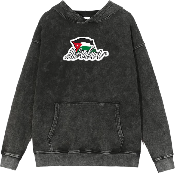 Jordan Oversize  Hoodie Washed gray 34