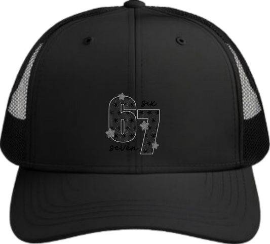 67 designs Baseball cap Black 34