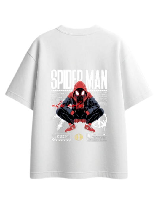 Spiderman t- shirt One Size White Back 34