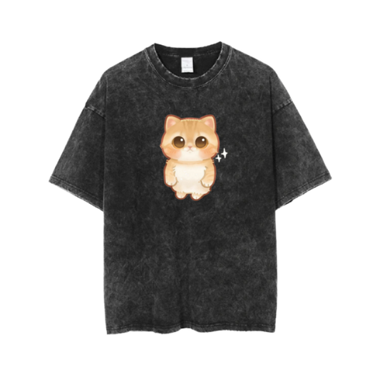 cat One Size t- shirt  Washed 34