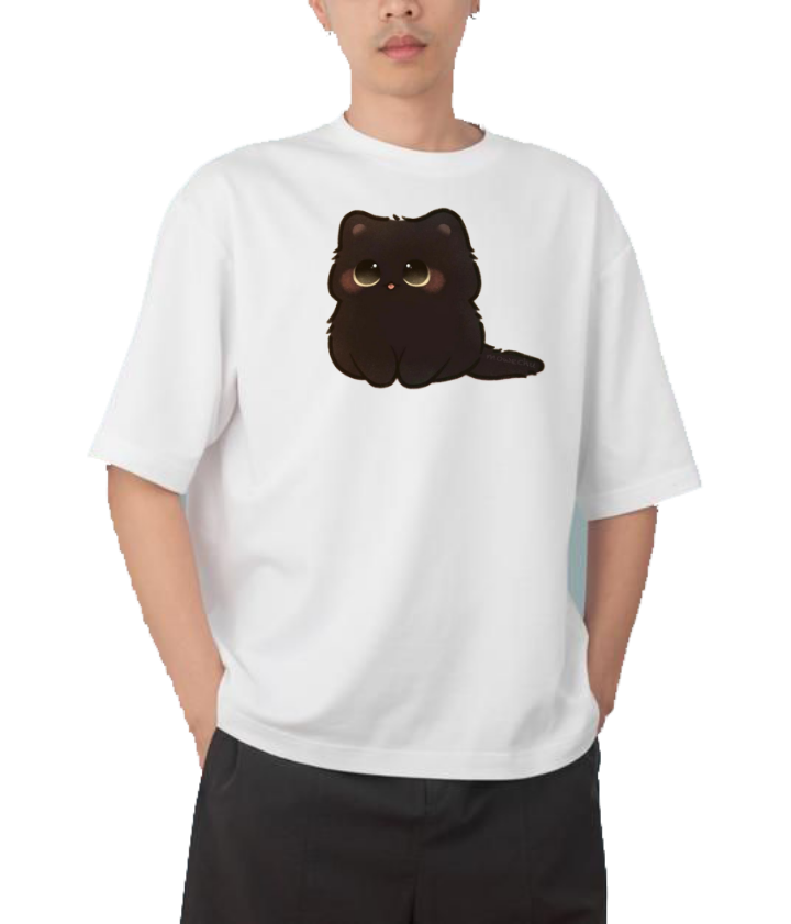 cat One Size t- shirt White 34