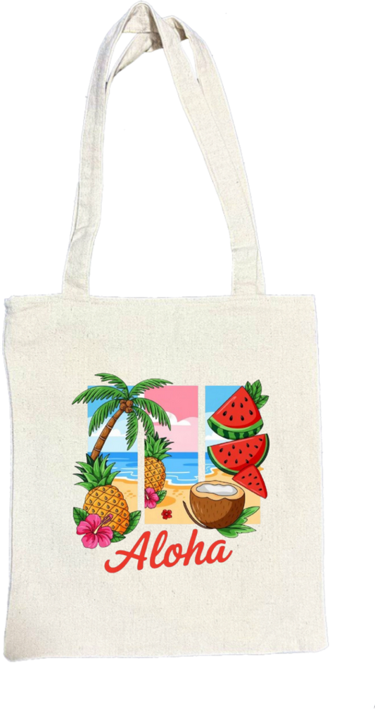 Summer Vibes tote bag Beige 34