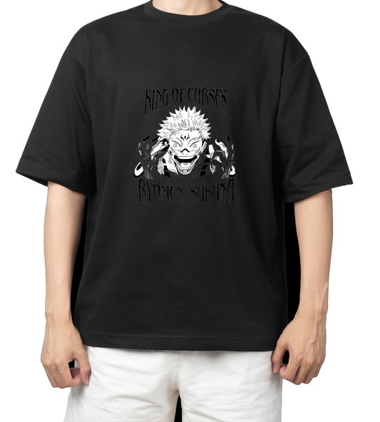 tjujutsu kaisen GOJO Oversize t- shirt Black 34