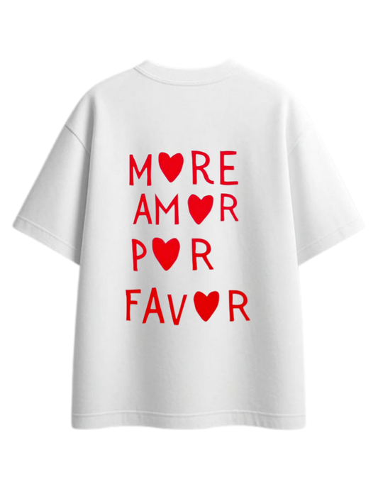 VaIentine coupIe t- shirt White Back 34
