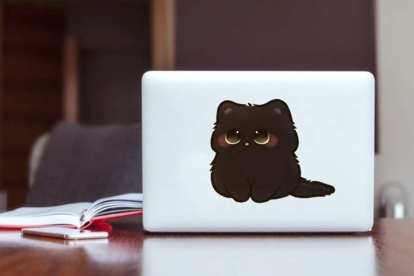 cat Laptop Sticker 34
