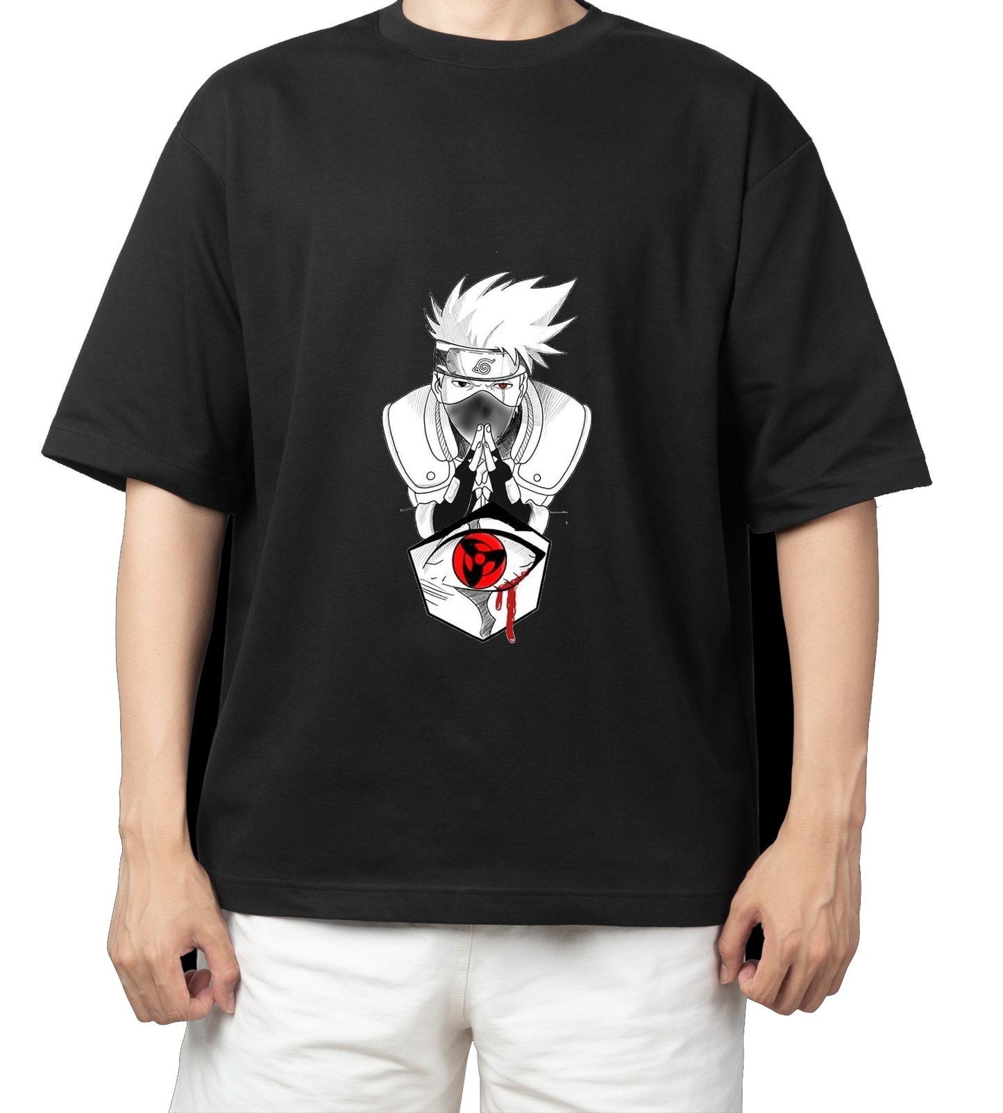 Naruto Shippuden t- shirt One Size Black 34