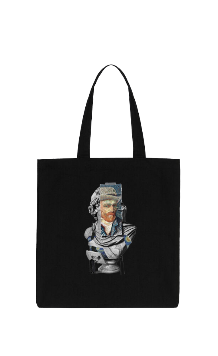 فان جوخ Tote bag Black 220