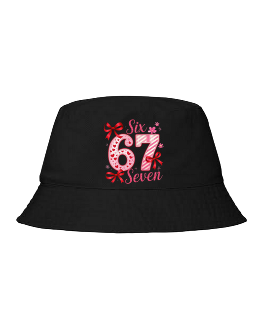 67 designs Bucket hat Fishman hat cap Black 34