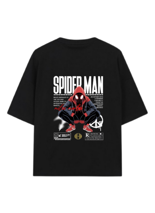 Spiderman t- shirt One Size Black Back 34
