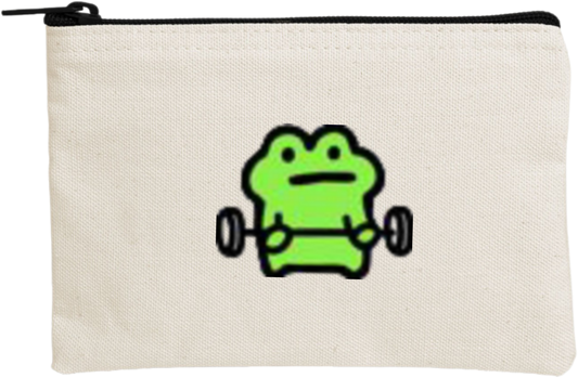 Frog wallet pencil case Beige 34