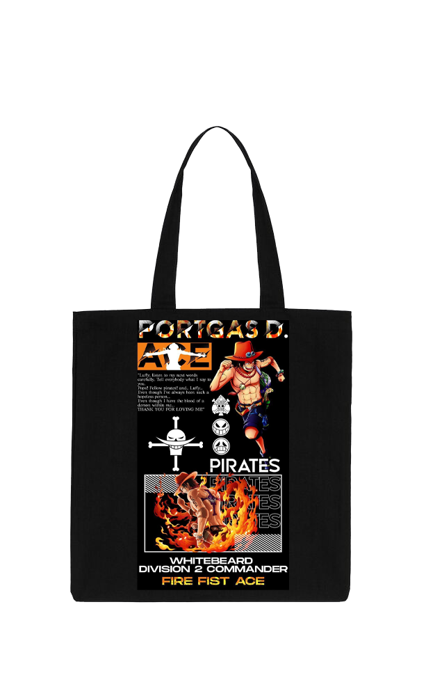 one piece tote bag Black 34