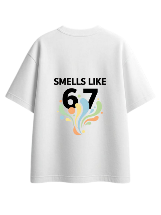 67 designs One Size t- shirt White Back 34