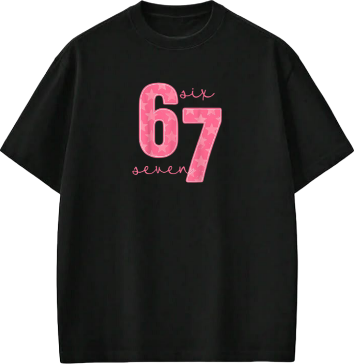 67 designs One Size t- shirt Black 34