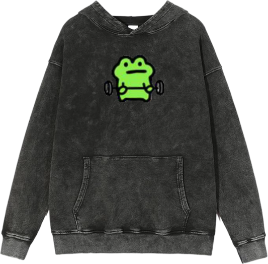 Frog Oversize Hoodie Washed 34