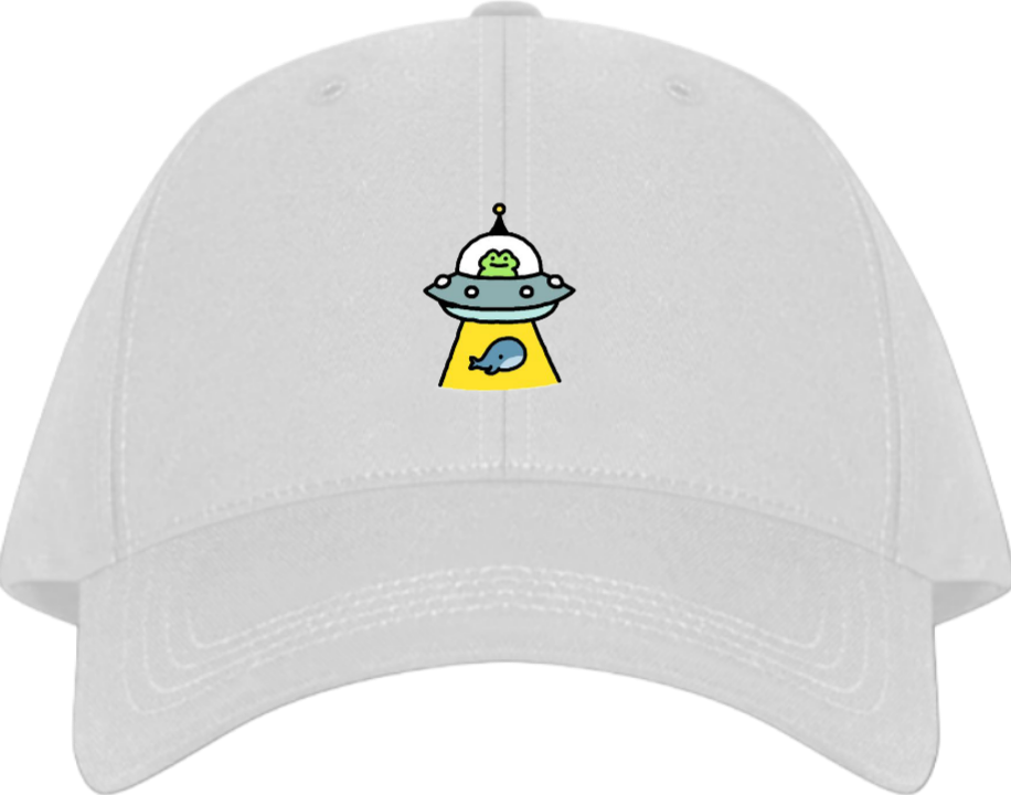 Frog Baseball cap White 34