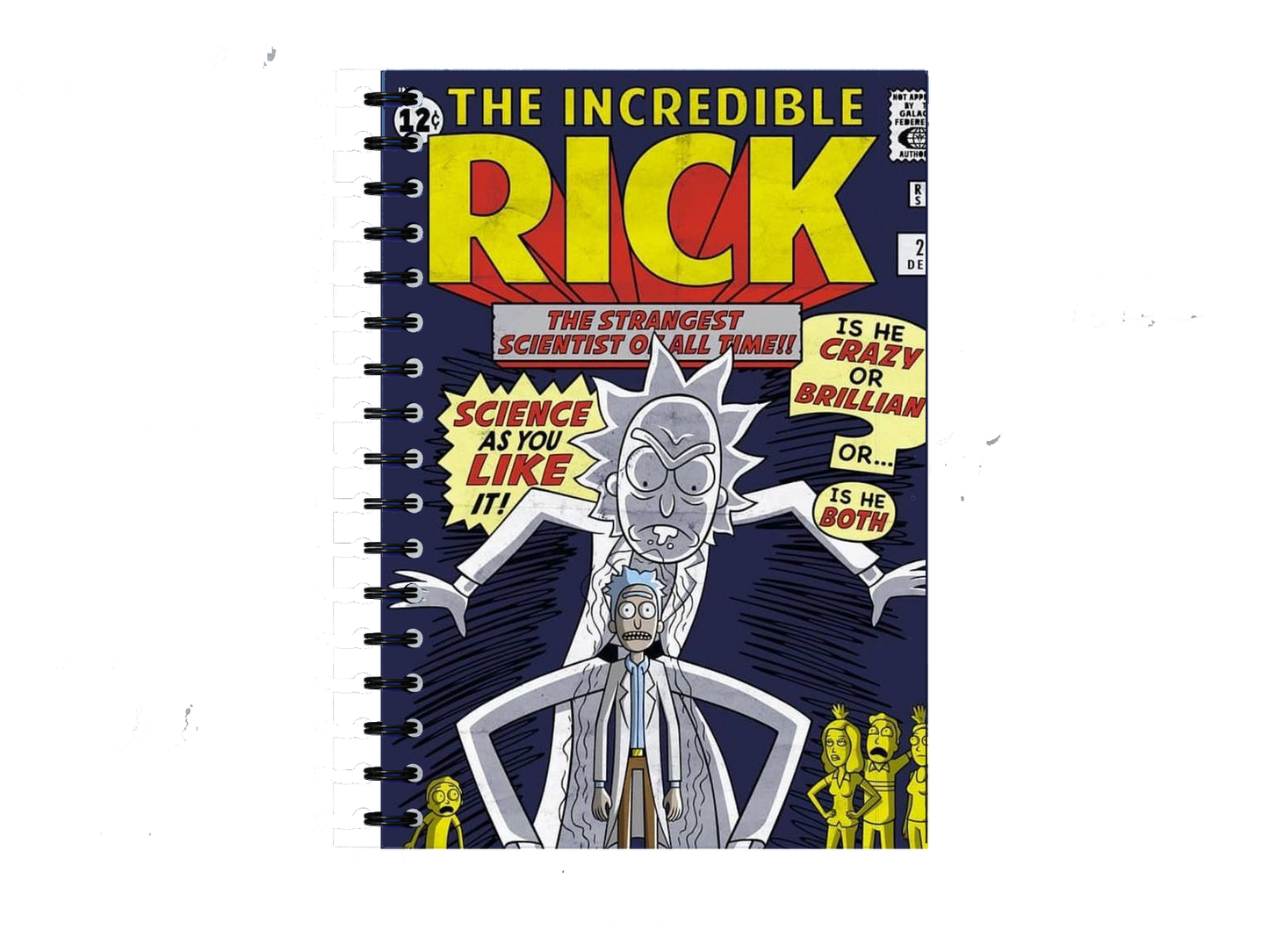 Rick Sanchez Notebook A5 34