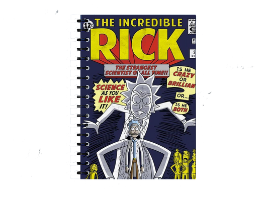 Rick Sanchez Notebook A5 34