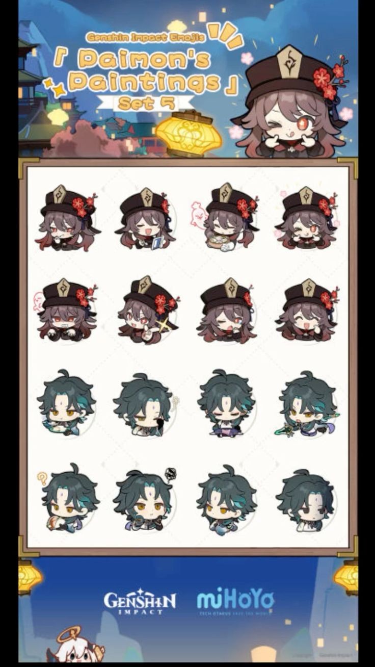 Genshin Impact Sticker 34
