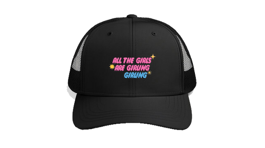 Baseball cap Black ALL THE GIRLS ARE GIRLING GIRLING 82