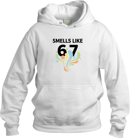 designs 67 Oversize Hoodie White 34