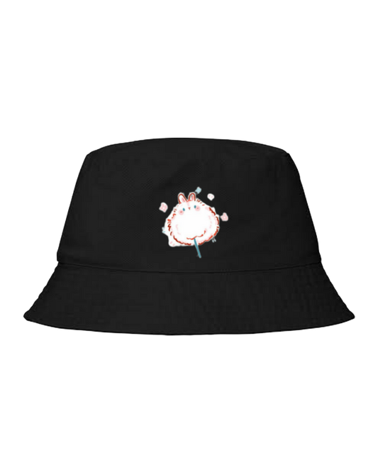 bunny Bucket hat Fishman hat cap Black 34