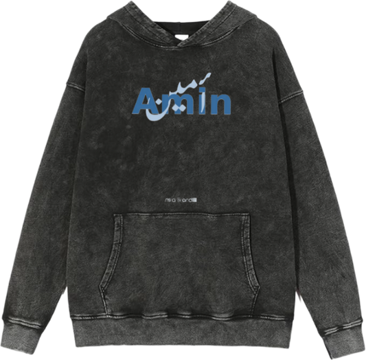 names One Size hoodie Washed Amen 34