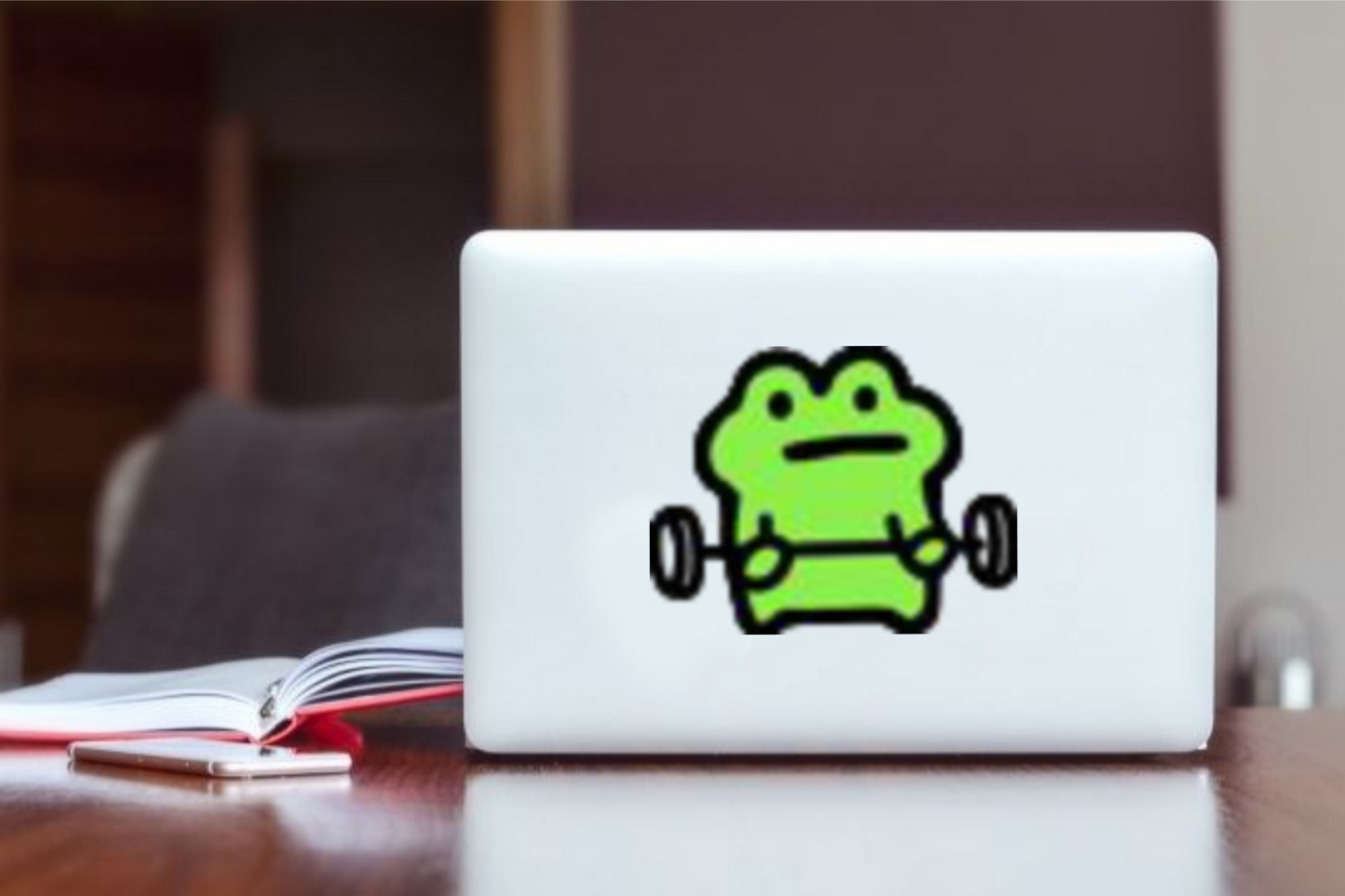 Frog Laptop Sticker 34