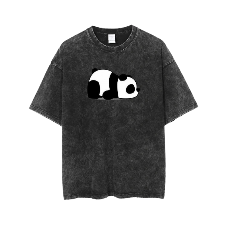 PANDA One Size t- shirt Washed 34