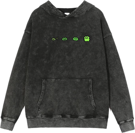 Frog Oversize Hoodie Washed 35