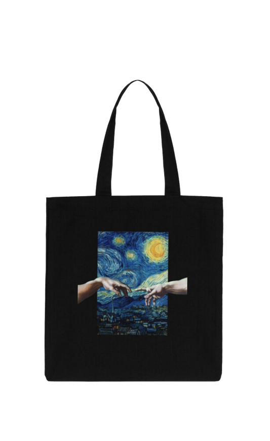 خلق آدم Tote bag Black 221