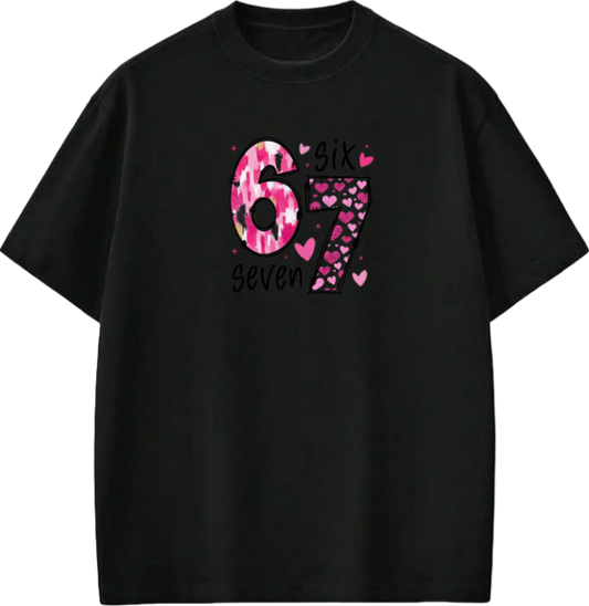 67 designs One Size t- shirt Black 35
