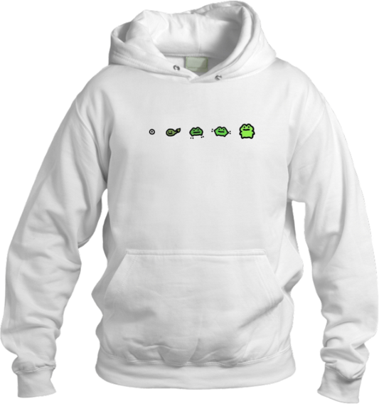 Frog Oversize Hoodie White 35