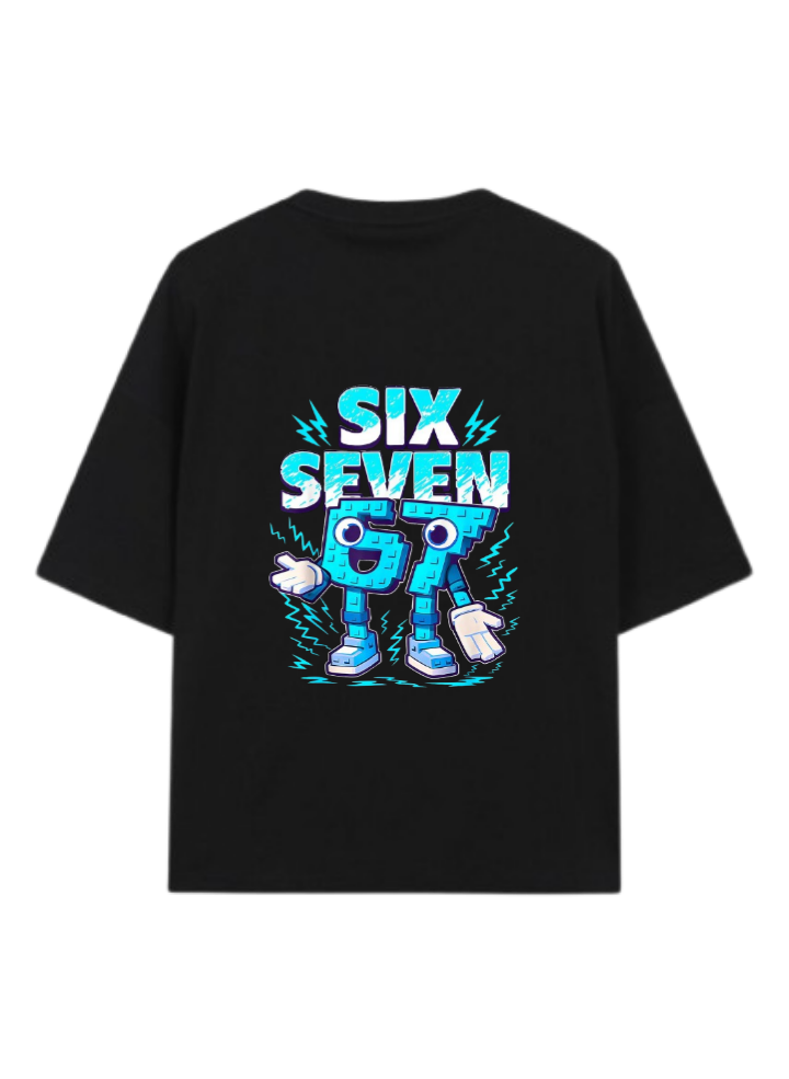 67 designs One Size t- shirt Black Back 34