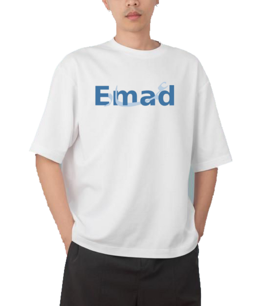 names t- shirt One Size White Emad 35