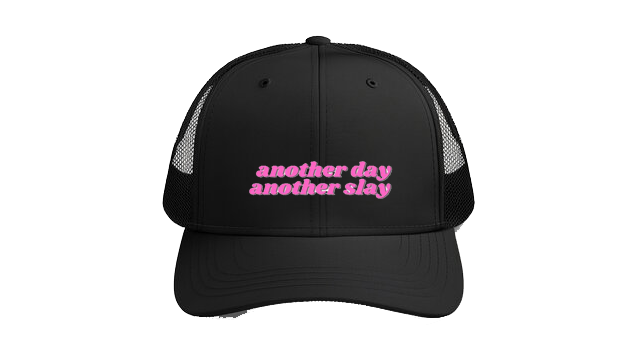 Baseball cap Black another day another slay 35