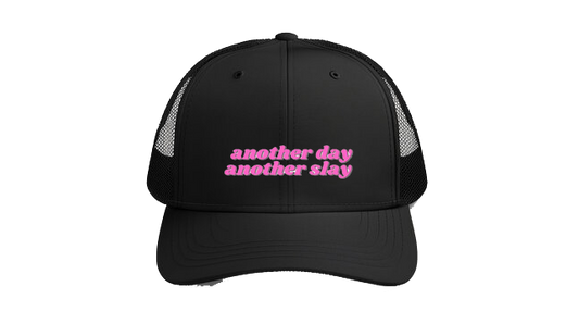 Baseball cap Black another day another slay 35