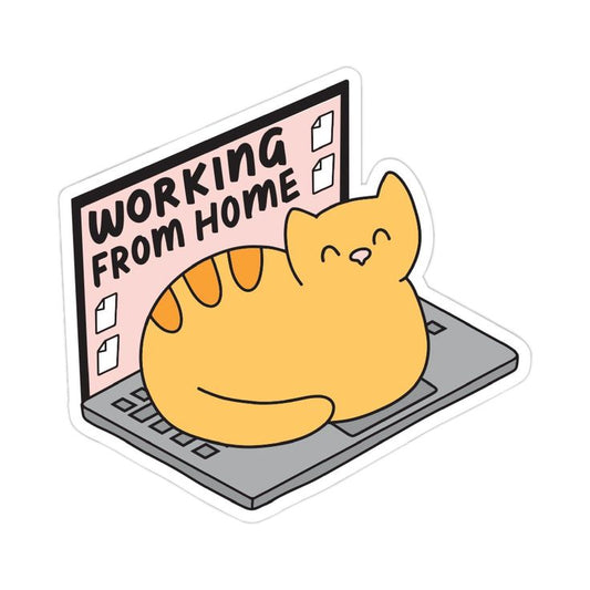 Sticker WORKING FROM HOME 35